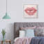 Lux Kiss Burnt Canvas Fashion Print by Oliver Gal-1703318841-1703012189