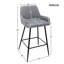 Padang Upholstered Counter Stool with Metal Frame-68025964