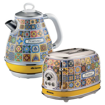 Ariete Positano 1.7L Kettle & 2 Slice Toaster