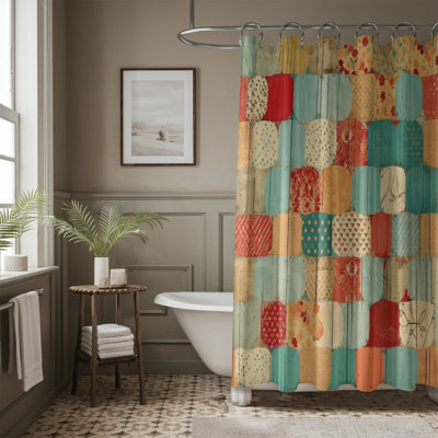 Nostalgic Blossom - Rideau de douche Premium