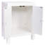 Keya 42cm W Manufactured Wood Bedside Table