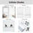 1 inch Cordless Semi-Sheer Light Filtering Top Down Bottom Up Cellular Shade-685134311-685134310