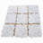 12" x 12" Marble Pebbles Mosaic Wall & Floor Tile