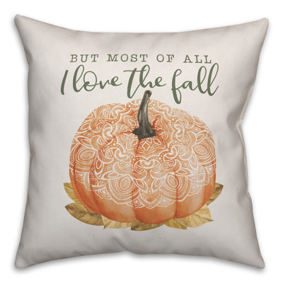 Floral Pillow Cover