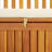 Cotswald Outdoor Storage Bench Deck Box for Patio Furniture Solid Wood Acacia-642778628-626063756