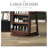 Modern Pure Triangular Jewelry Armoire With Full-Length Mirror-98969553