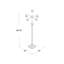 Lampe sur pied 64 "Gerard