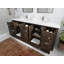 Ensemble de meuble-lavabo double 84 po
