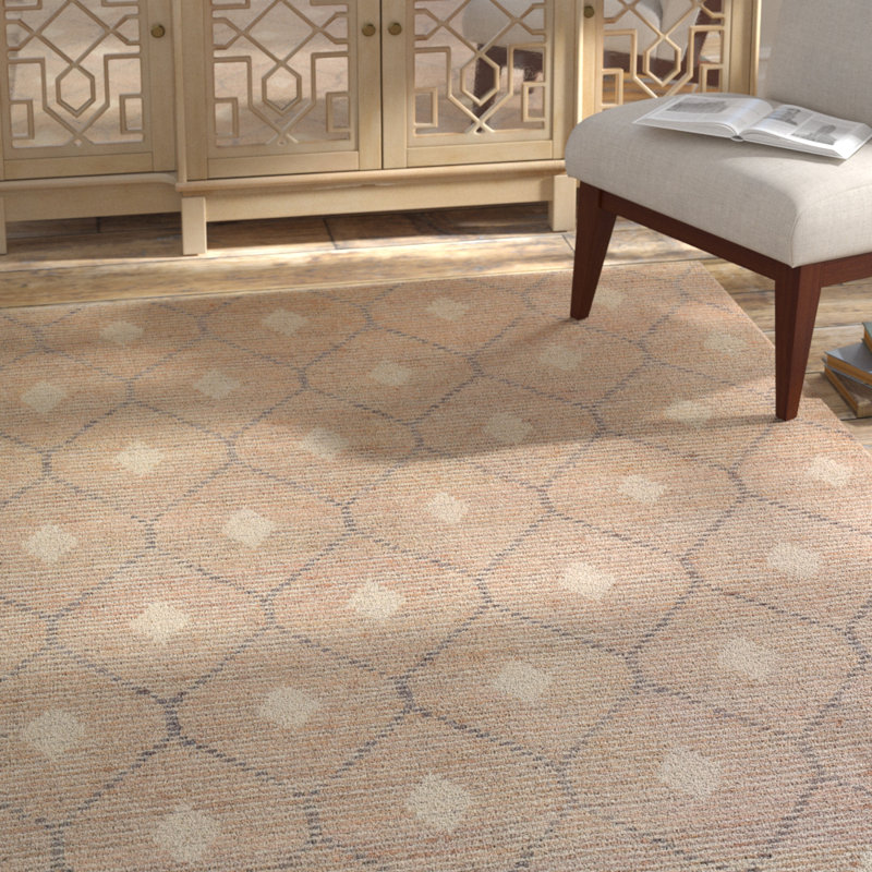 Tapis brun tissé à la main Reign, Rectangle 2 pi x 3 pi