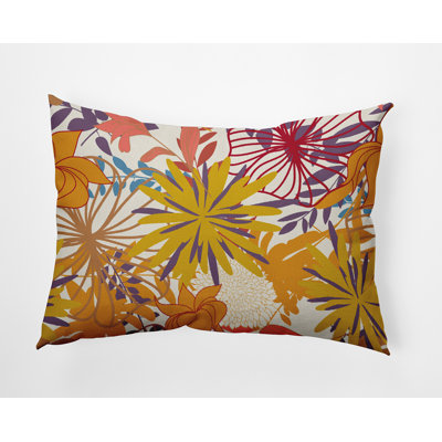  Housse et insert de coussin rectangulaire en polyester pour l'intérieur et l'extérieur