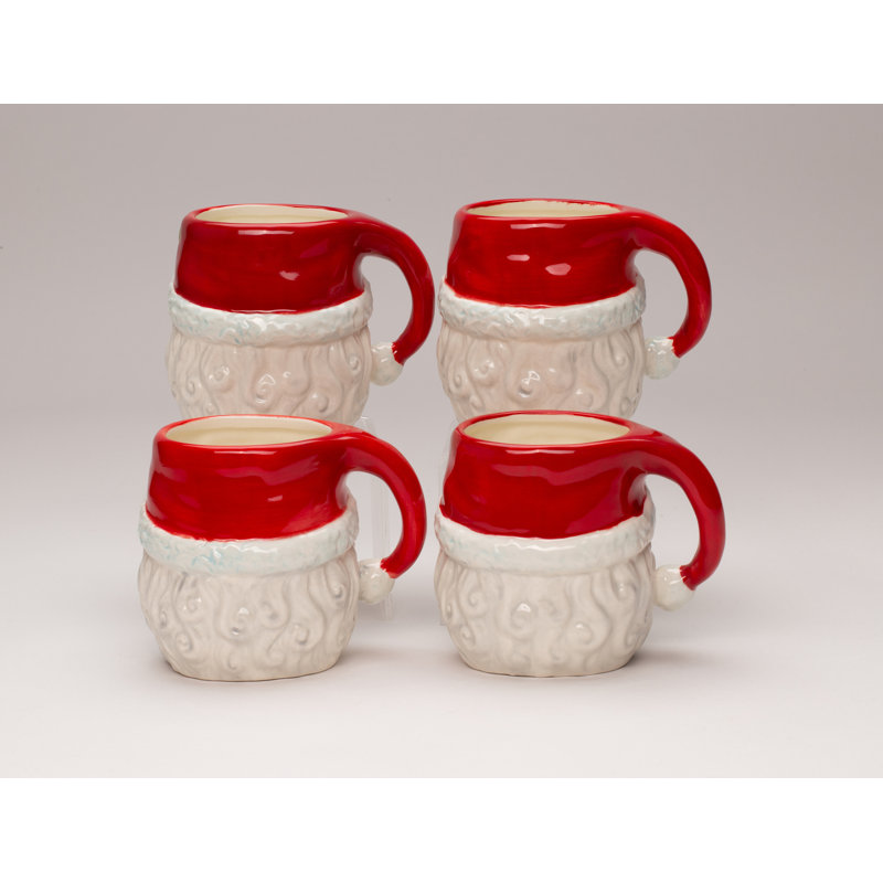 Grande tasse 10 oz santa