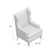 Walker Upholstered Wingback Chair