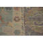 Tapis bleu clair à motif floral Oushak 9 x 12