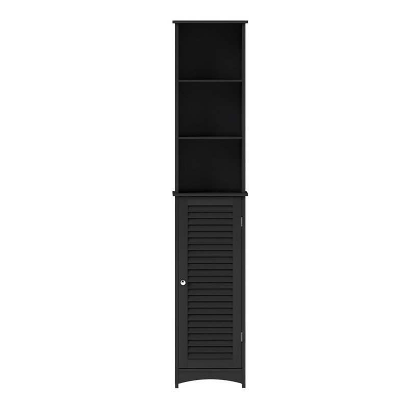 Bathroom Cabinet, Black