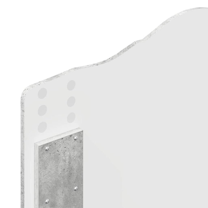 Headboard, Concrete Grey, UK Single - DE 90 x 190 cm