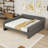 Upholstered Daybed Frame with USB Ports-60931587