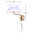 Kyshaun Plug-in Swing Arm Sconce