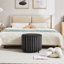 Repose-pieds rembourré en fausse fourrure-760395920