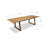 Dugas 9Pc FSC Teak Outdoor Patio Extendable Dining Set