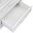 White Tall Storage Cabinet With Two Drawers For Bathroom Or Office | Gift Idea