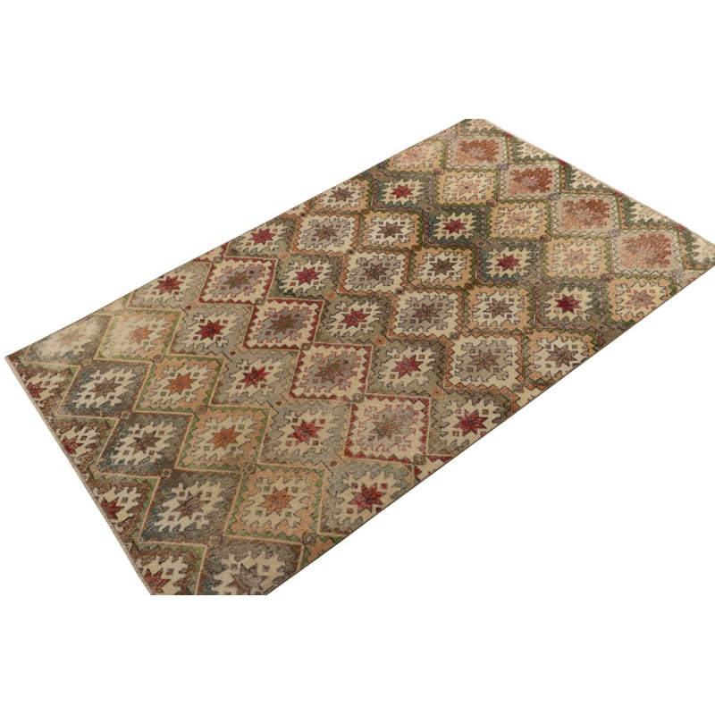 One-of-a-Kind Rectangle 5' X 8'9" Hand Knotted Area Rug