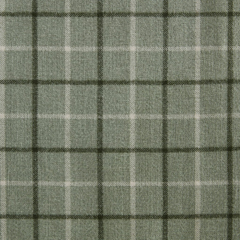 Panneau de rideau à passants avec passe-tringle et doublure en molleton, L 50 po x L 95 po, Green