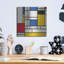 "Mondrian NFT2" par Luxe Metal Portfolio-111731067