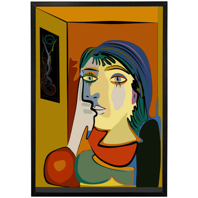 Mikes - Single Picture Frame Rectangle Print