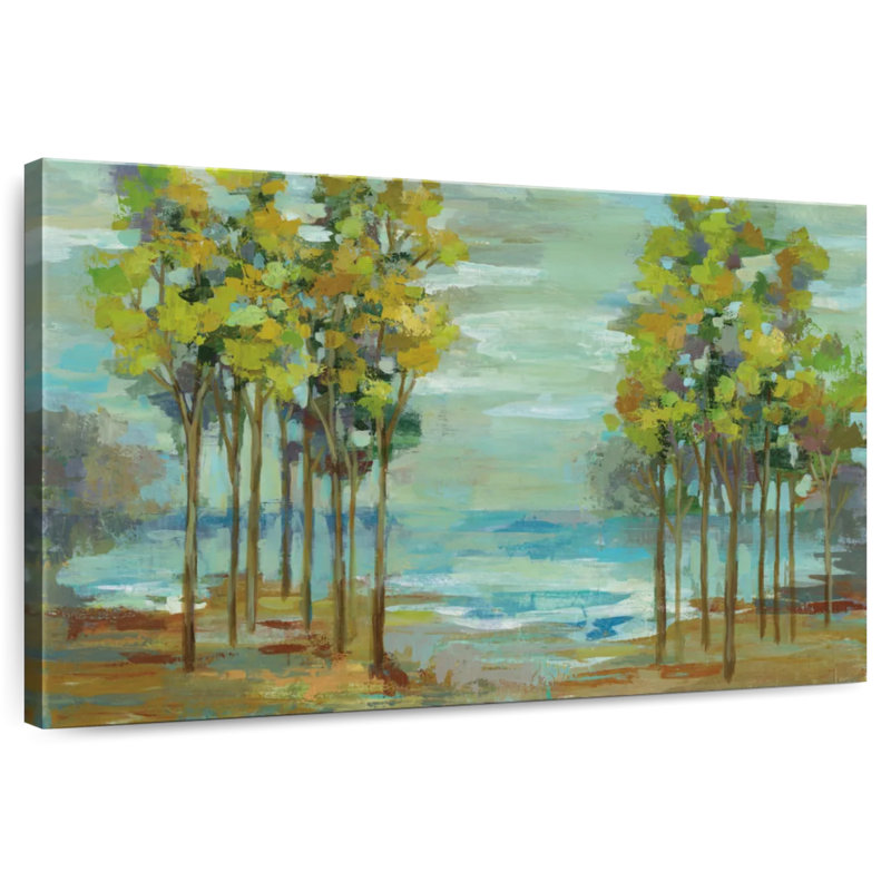 Harnek Calm Spring Trees, 30" H x 45" W