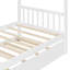 Lit simple en bois avec lit gigogne simple-91803414