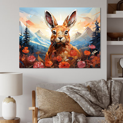 " Rabbit Energetic Hopper Geometric I "