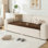 Housse de canapé en fausse fourrure de luxe douce, housse en peluche à poils longs et antidérapante - utilisation polyvalente comme coussin de canapé, tapis de baie vitrée, housse de tête de lit, tatami, coussin pour animal de compagnie