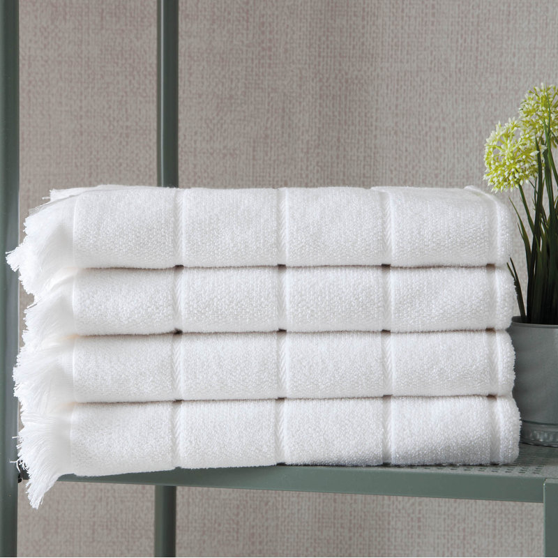 Ozkan   Midweight Bath Towel, White