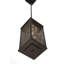 Luminaire suspendu d'extérieur à DEL Brama, noir