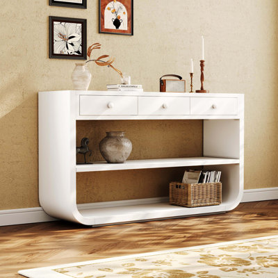 Console en bois massif Elora
