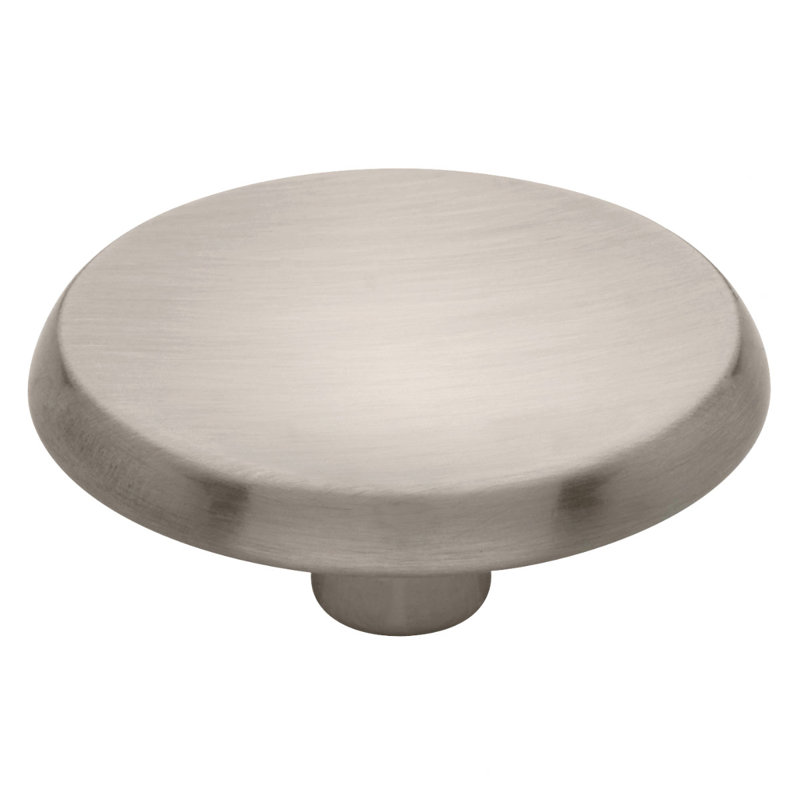 Bouton ovale, Nickel satiné