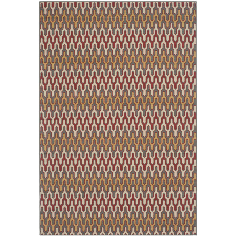 Kelston Performance Geometric Rug, Rectangle 4' x 6'