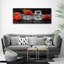 Strawberries With Ice - Wrapped Canvas Print