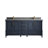 Aberdeen 72'' Double Bathroom Vanity with Top-126771107-90126242