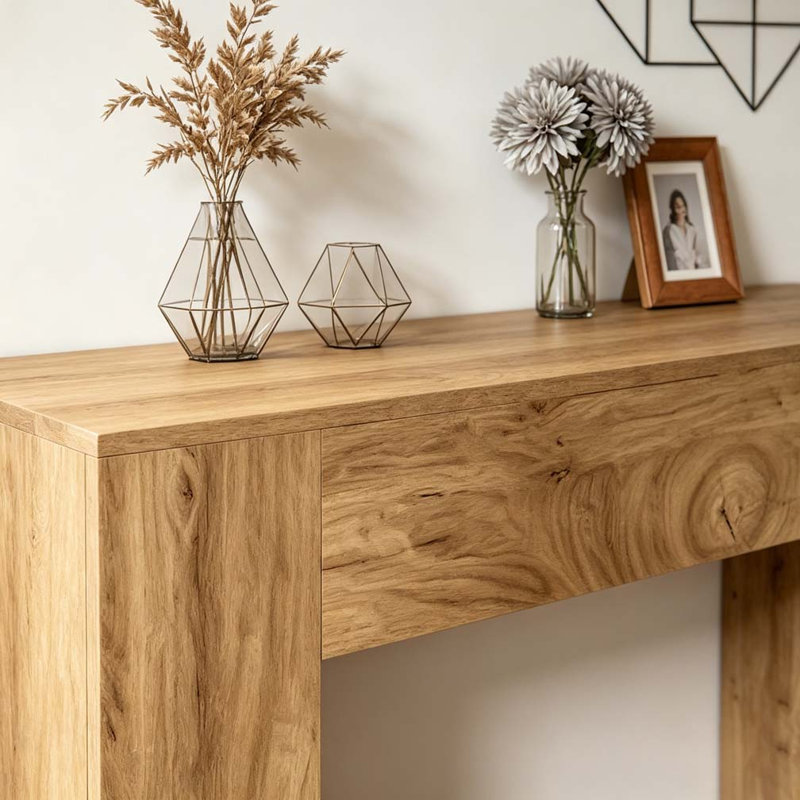 Console, table de couloir en bois, Bois