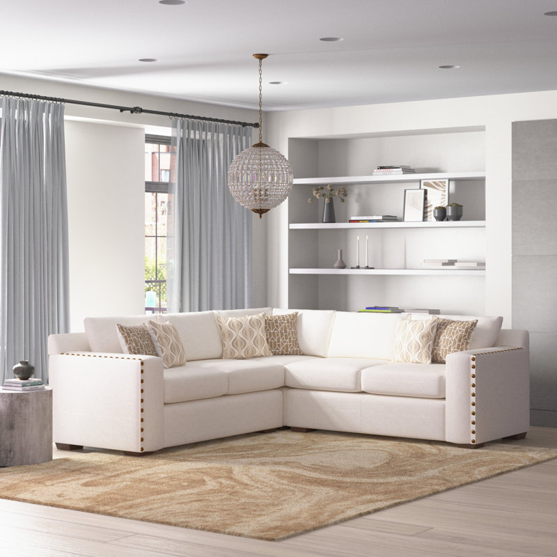 Tomlin Upholstered L-Shaped Sectional Symmetrical