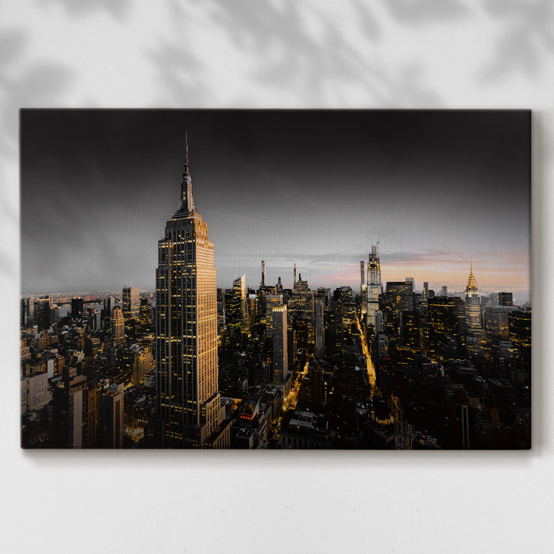 Goodnight NY - Galas enveloppés de galerie, 12 x 18