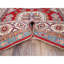 Tapis oriental grand Kazak en laine noué à la main 6 pi x 8 pi 9 po rouge 77D57D3CED36498F83ada7B3B5552997