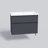 39.38'' Single Bathroom Vanity with Ceramic Top with Mirror-92716003