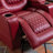 35.04'' Luxury Faux Leather Home Theater Individual Seat Recliner with Cup Holder & Arm Storage & USB-1931704611