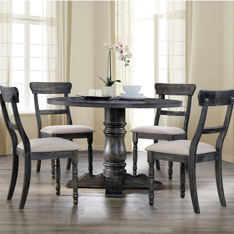 Ensemble de 2 chaises de salle à manger avec coussin de siège rembourré