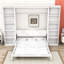 Lit escamotable avec bureau intégré et rangement spacieux-1203656480