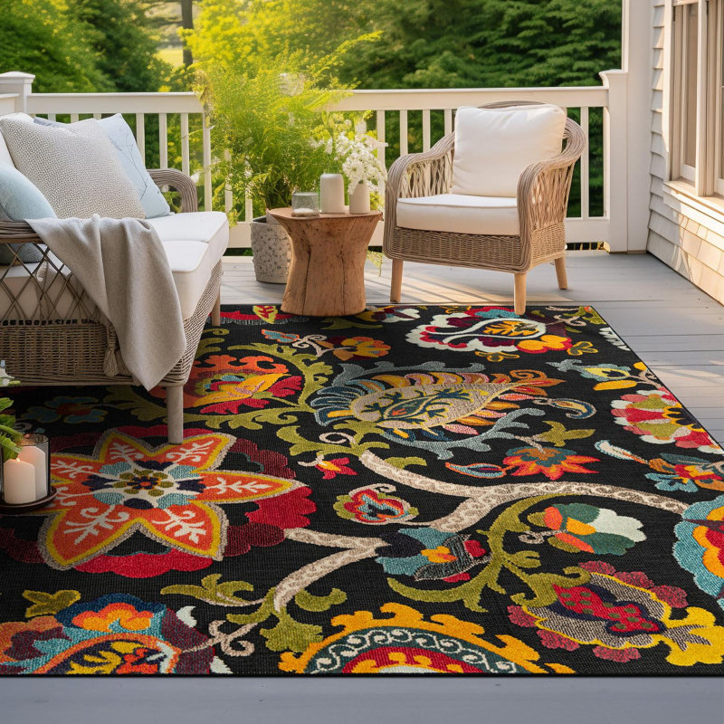 Tapis Bungalow Rose Nahla Caimin, Carré 7 pi 10 po