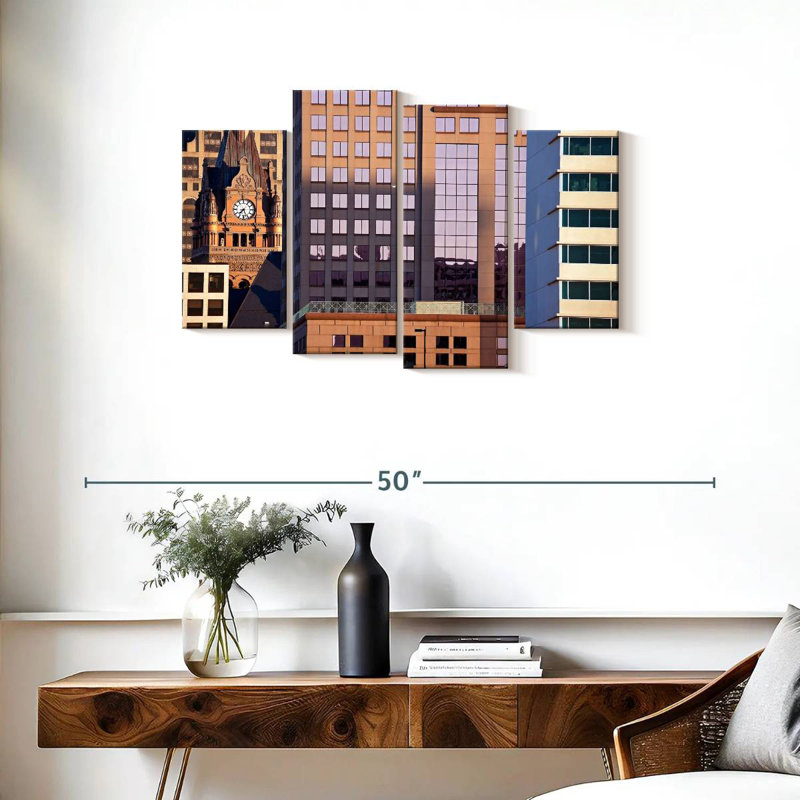 Lilie Midtown Milwaukee Sunglow, 22" H x 36" W