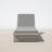 Davie Outdoor Teak Wood Chaise Lounge , Cushion Included-294405102-294405103